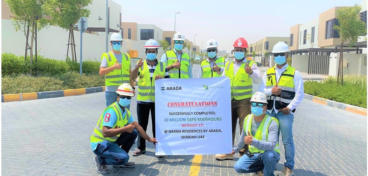 أرادَ تحتفي بمنجزاتٍ جديدة في مجال الصحة والسلامة المهنيّة في مشروعيها المتكاملين في إمارة الشارقة