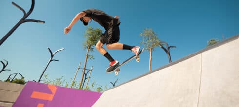 Olympics superstar Keegan Palmer signs up as Aljada Skate Park Ambassador