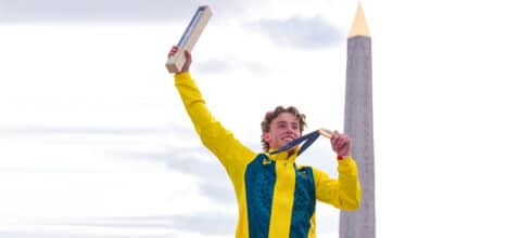 Aljada Skate Park Ambassador Keegan Palmer scoops second Olympic gold