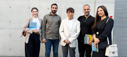 Senior members of Arada’s Design Department meet with renowned architect Tadao Ando in Japan