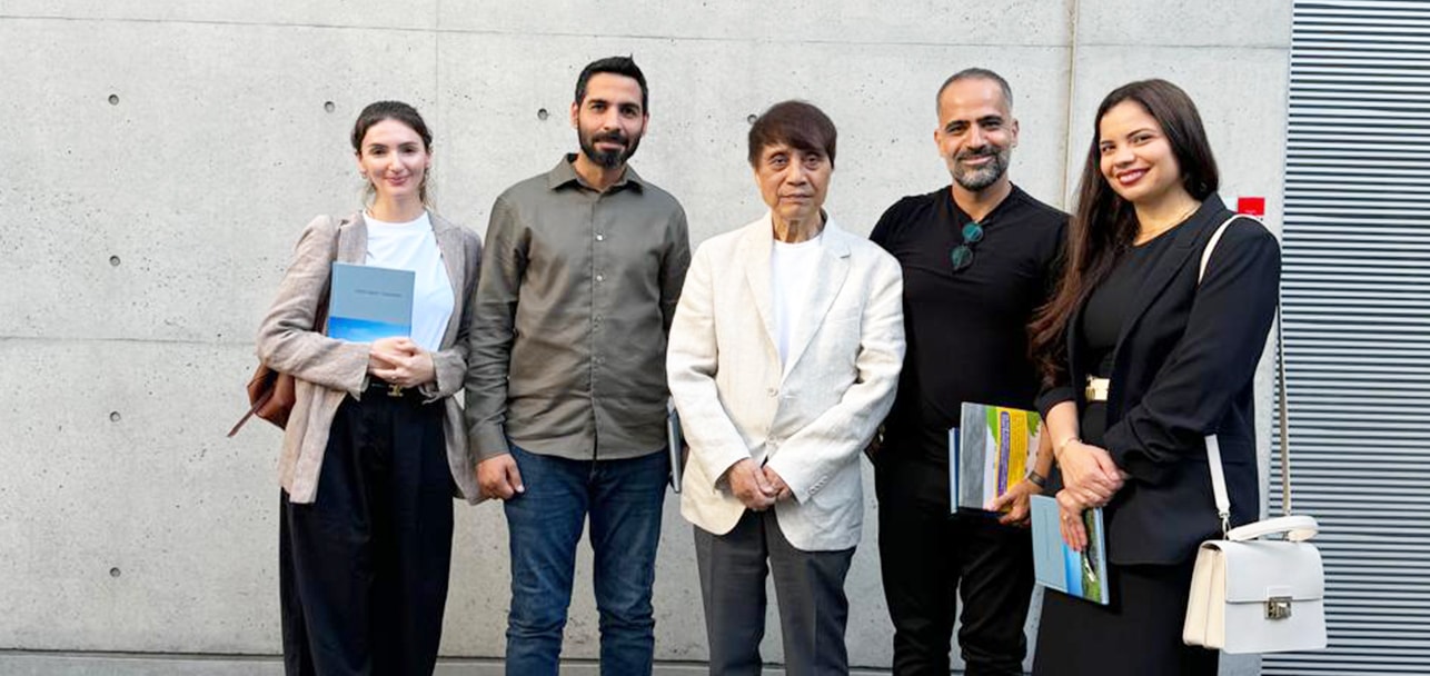 Senior members of Arada’s Design Department meet with renowned architect Tadao Ando in Japan