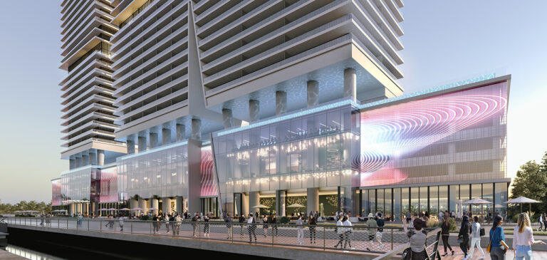 W Residences Dubai Harbour — Developer render