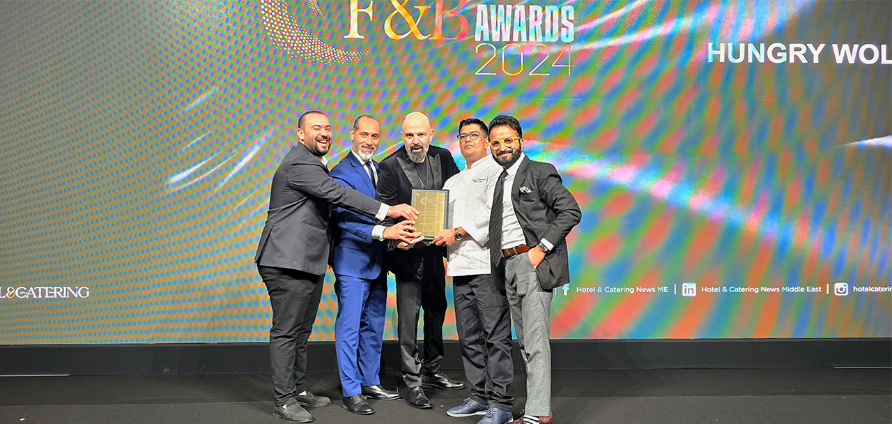 Hungry Wolves named Leading Healthy Restaurant in GCC at Food & Beverage Awards 2024