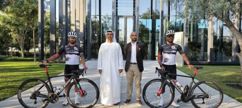 Arada teams up with the UAE Cycling Federation to support the National Cycling Team at Masaar Track