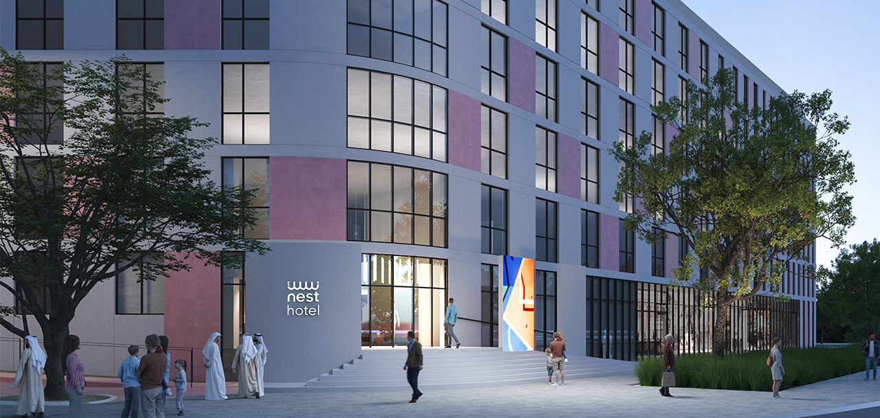 Arada launches Nest Hotel, a bold new hospitality brand with a debut location at Sharjah megacommunity Aljada