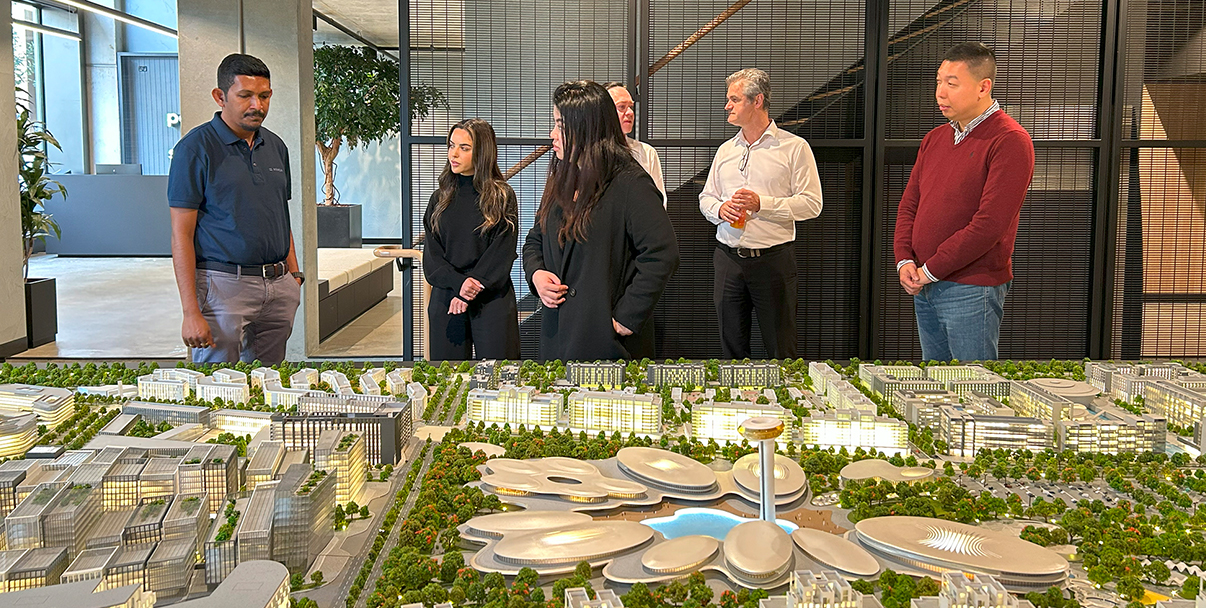 Arada team members share master planning insights from the UAE during Australia visit