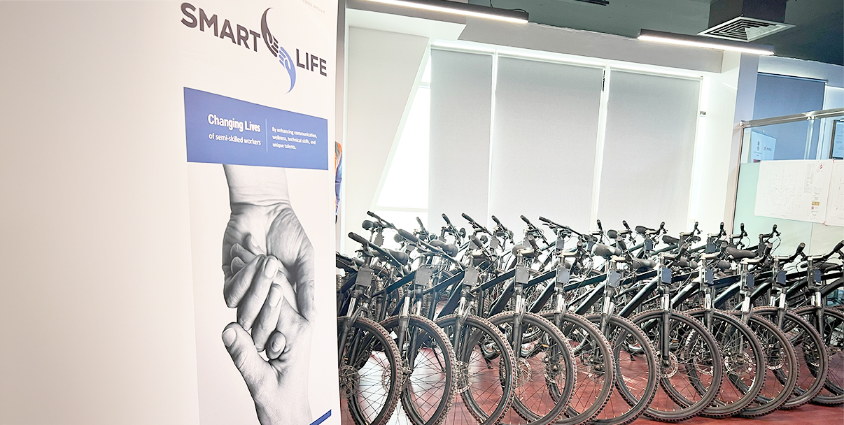 Arada Foundation donates bikes to support SmartLife Foundation community outreach 