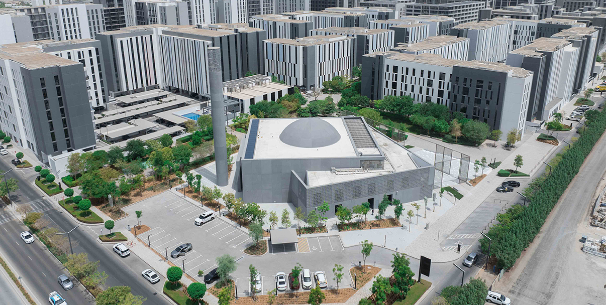 Sultan bin Ahmed Al Qasimi inaugurates the Quran Mosque in Aljada