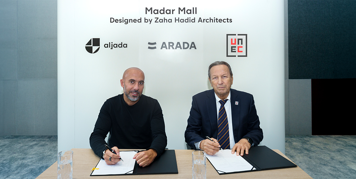 Arada awards AED2.18bn contract to UNEC to build Madar Mall at Aljada, a new family entertainment destination for the UAE