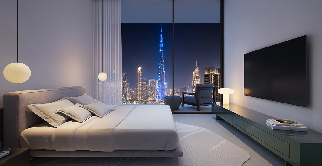 Inaura residence and skyline