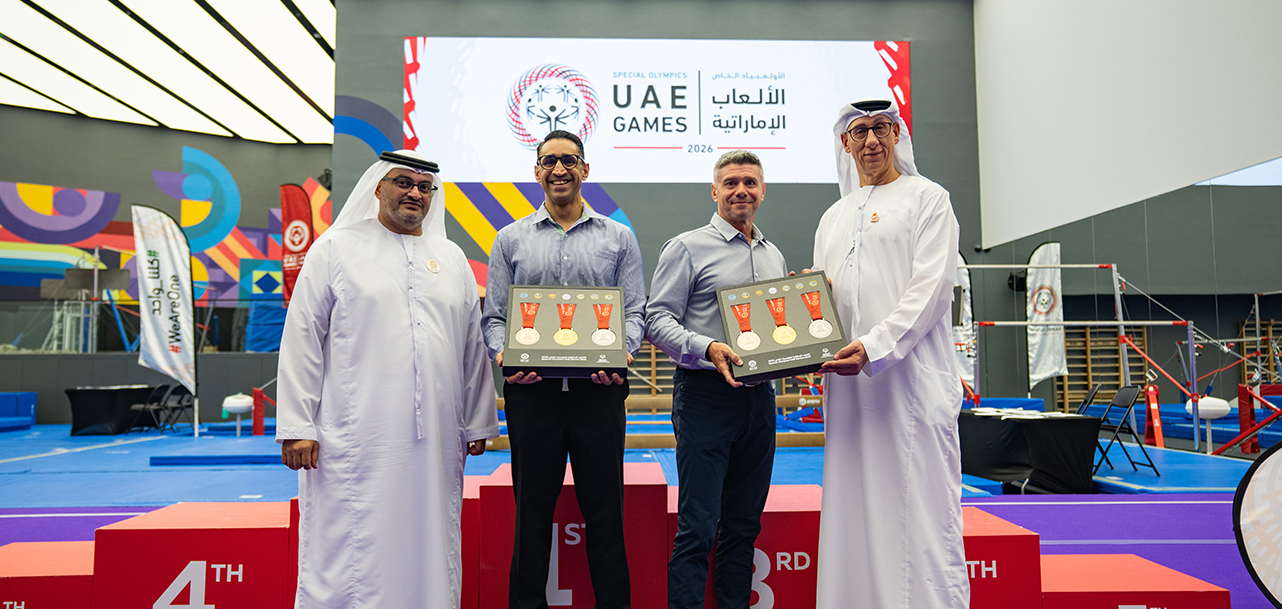 Special Olympics UAE gymnastics competitions held at Wellfit Gymnastics