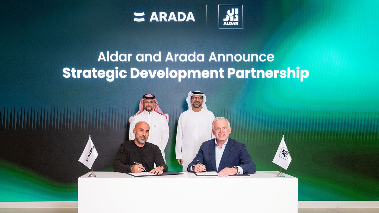 Aldar and Arada form landmark AED15 billion strategic partnership to deliver major new developments in Abu dhabi
