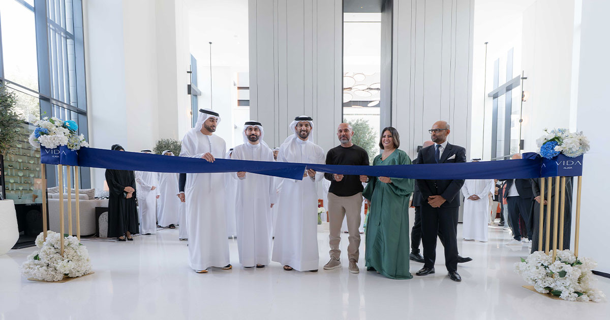 Sultan bin Ahmed attends the opening of Vida Aljada, a new five-star lifestyle hotel for Sharjah