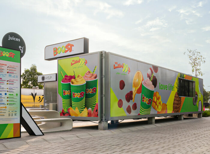 Arada teams up with Australian brand Boost Juice to bring delicious and healthy smoothies and juices to the UAE 