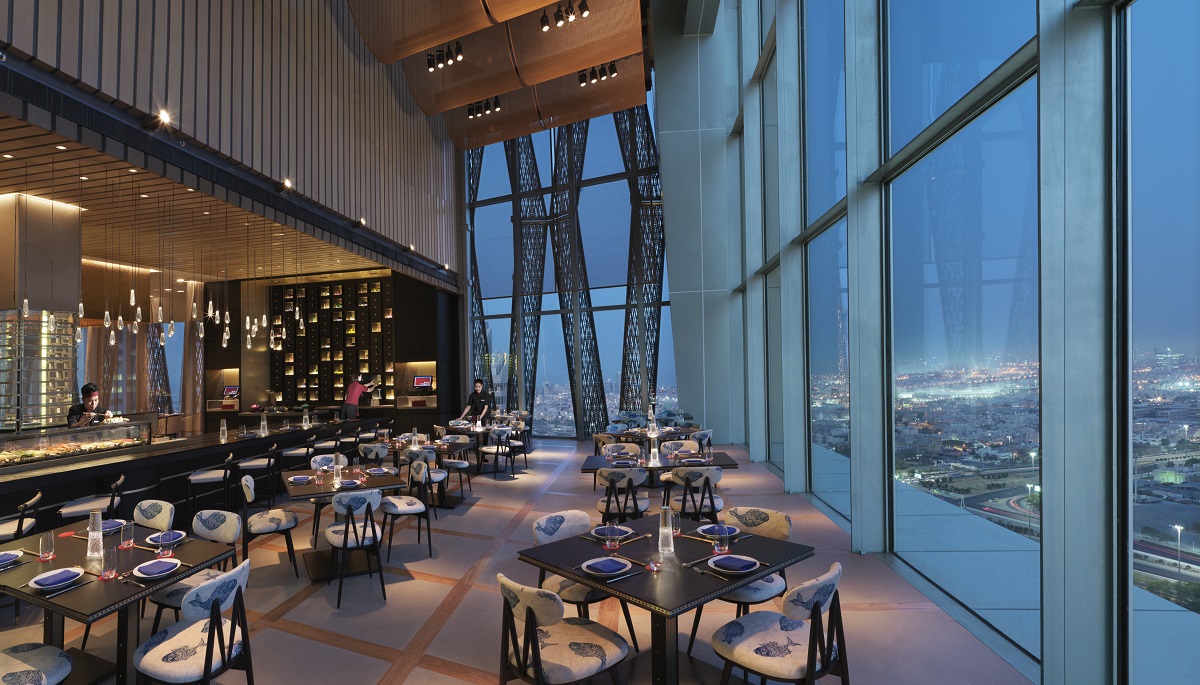 Sintoho restaurant at Four Seasons Kuwait at Burj Alshaya