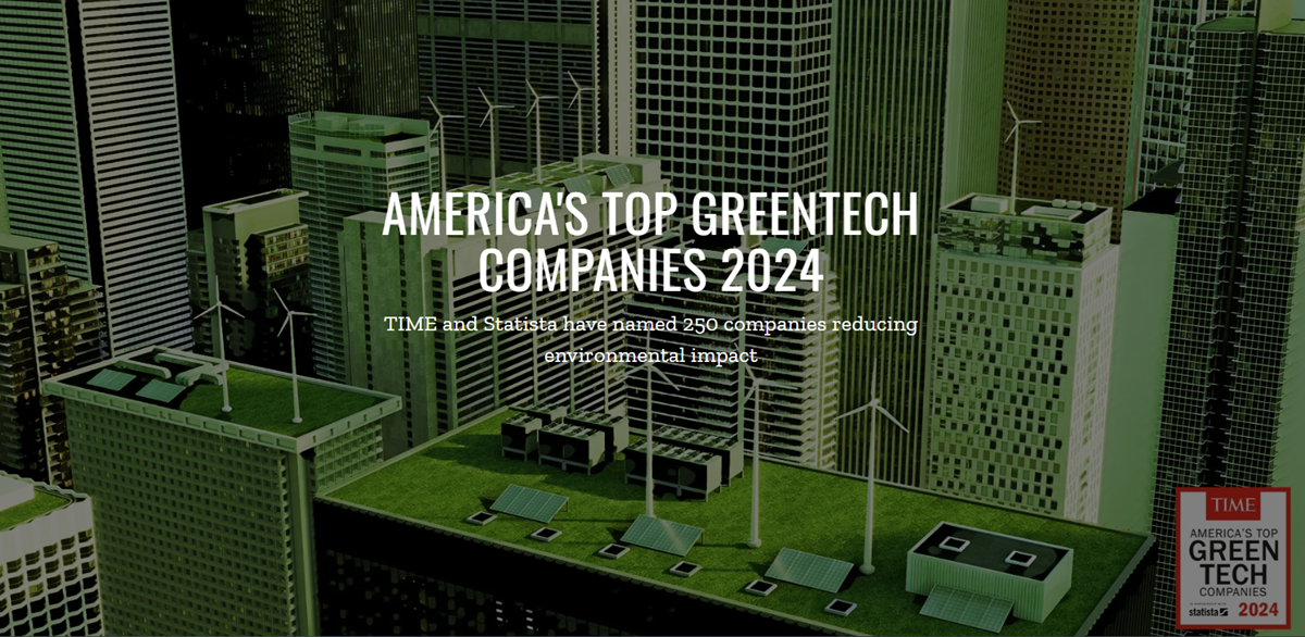 TIME green tech companies