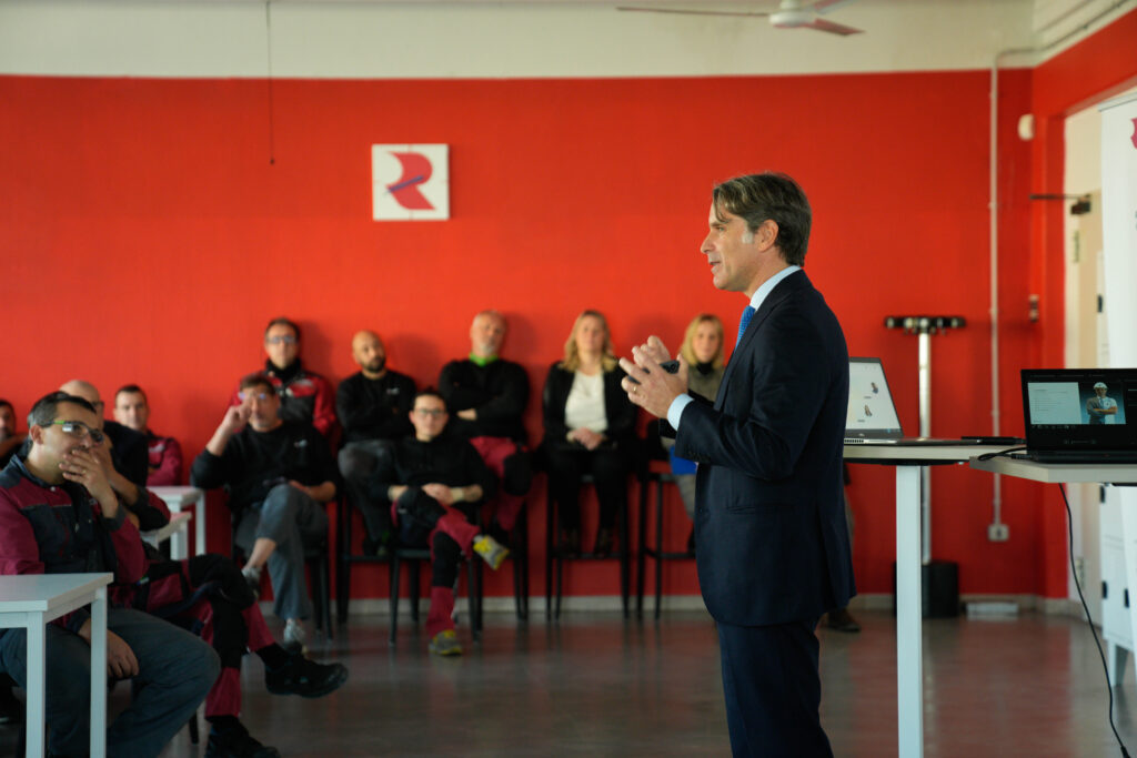 Raimondi Group CEO leads townhalls across newly-acquired Terex facilities in Italy