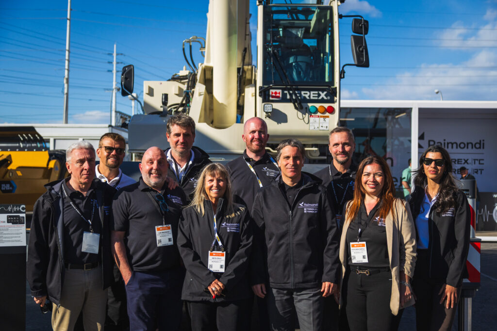 In Pictures: Terex Tower Cranes and Terex Rough Terrain Cranes exhibited at CONEXPO 2026 under Raimondi Group