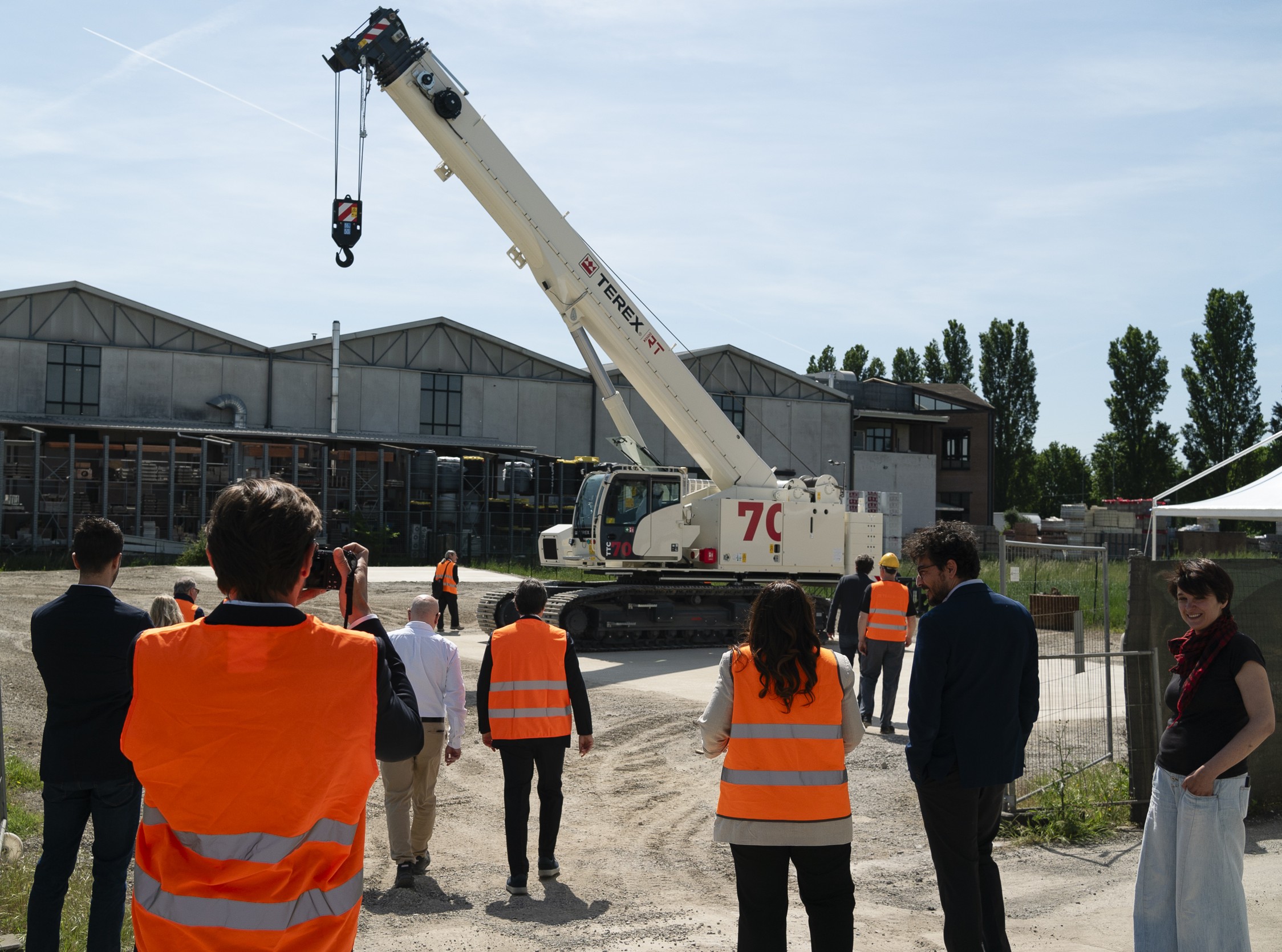 In Pictures: Raimondi welcomes press to Crespellano for telecrawler reveal