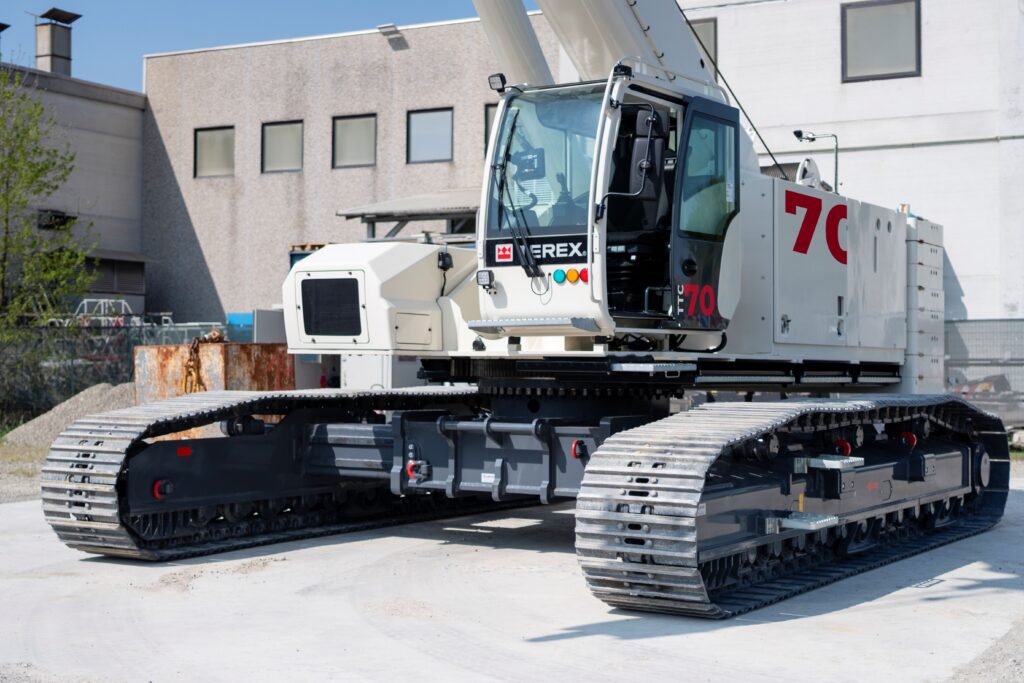 Raimondi Group unveils new TTC 70 telecrawler crane, establishes the foundation of a renewed product category