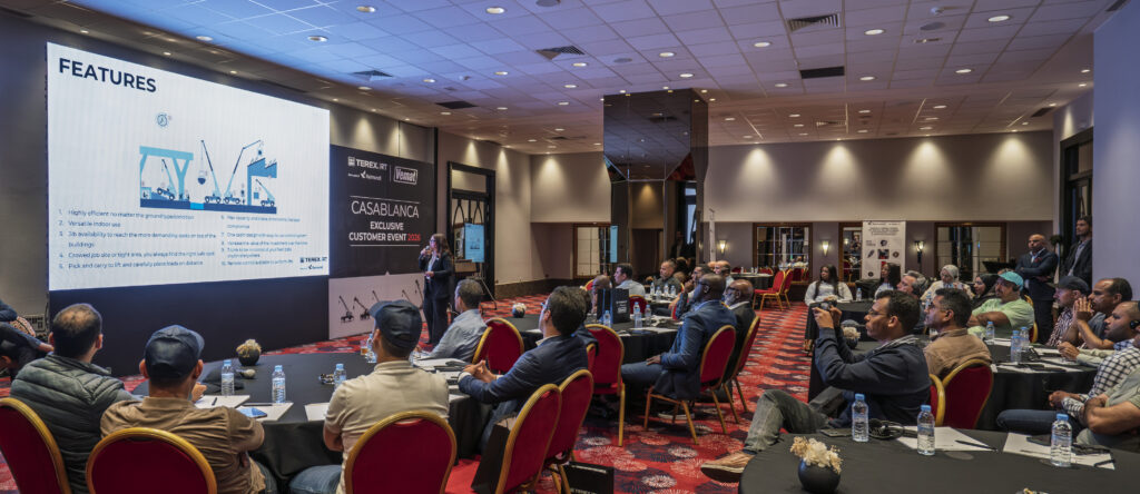 Stefania D’Apoli, Global Sales Director of the Rough Terrain Division, presented a comprehensive overview of the company’s portfolio.