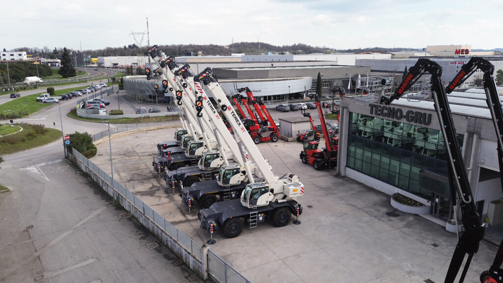 Tecno Gru, official dealer of Terex Rough Terrain cranes in Italy for more than two decades, 