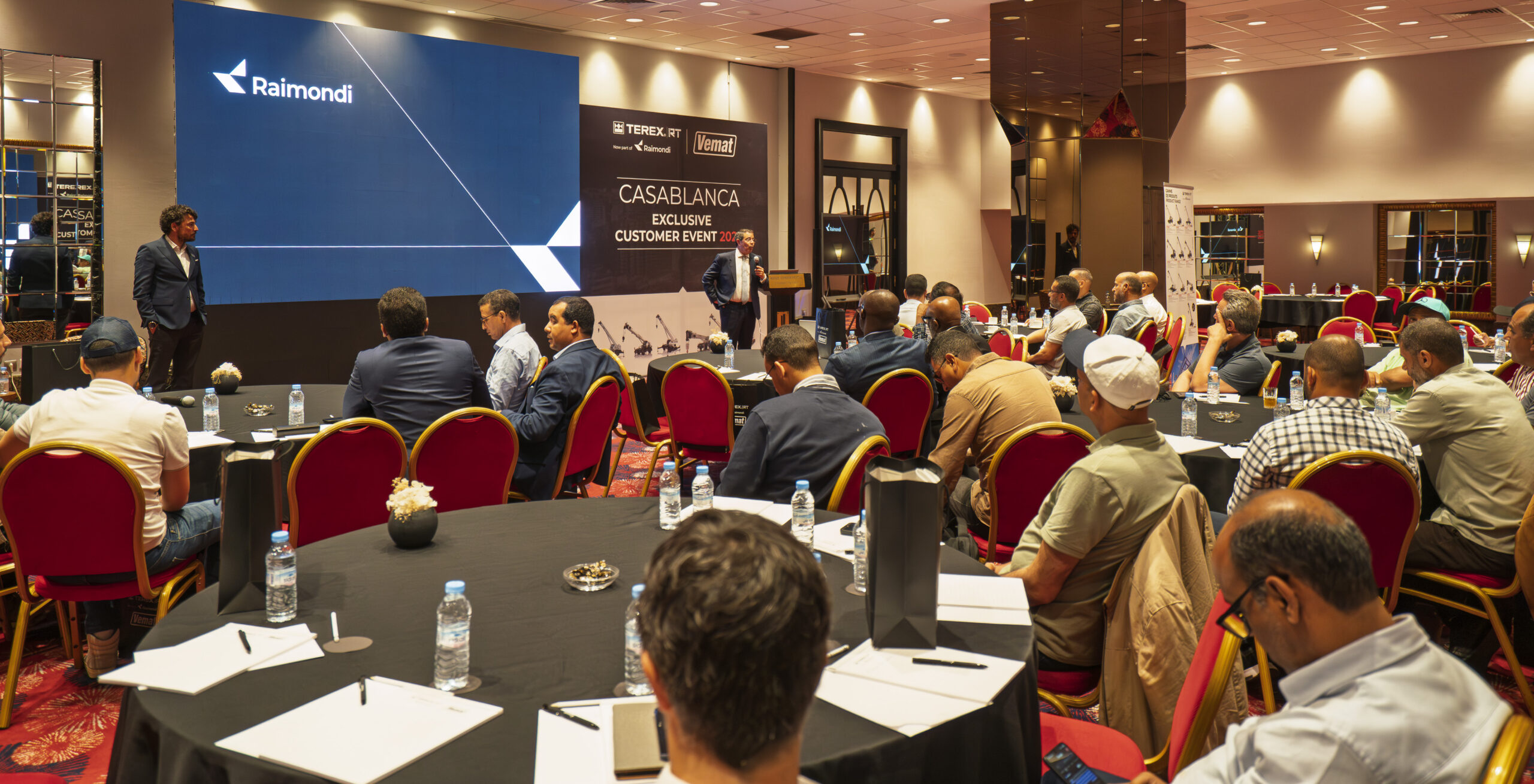 In Pictures: Terex RT and official dealer of Morocco and Mauritania, VEMAT, strengthen African market partnerships at Casablanca customer event