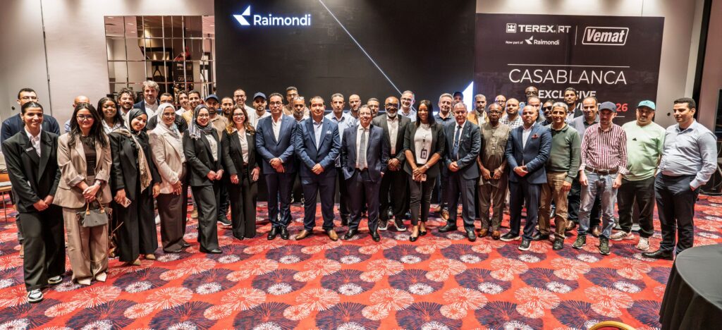 Terex Rough Terrain Cranes, now part of Raimondi, together with official Moroccan and Mauritanian dealer VEMAT, hosted an exclusive customer event in Casablanca, Morocco