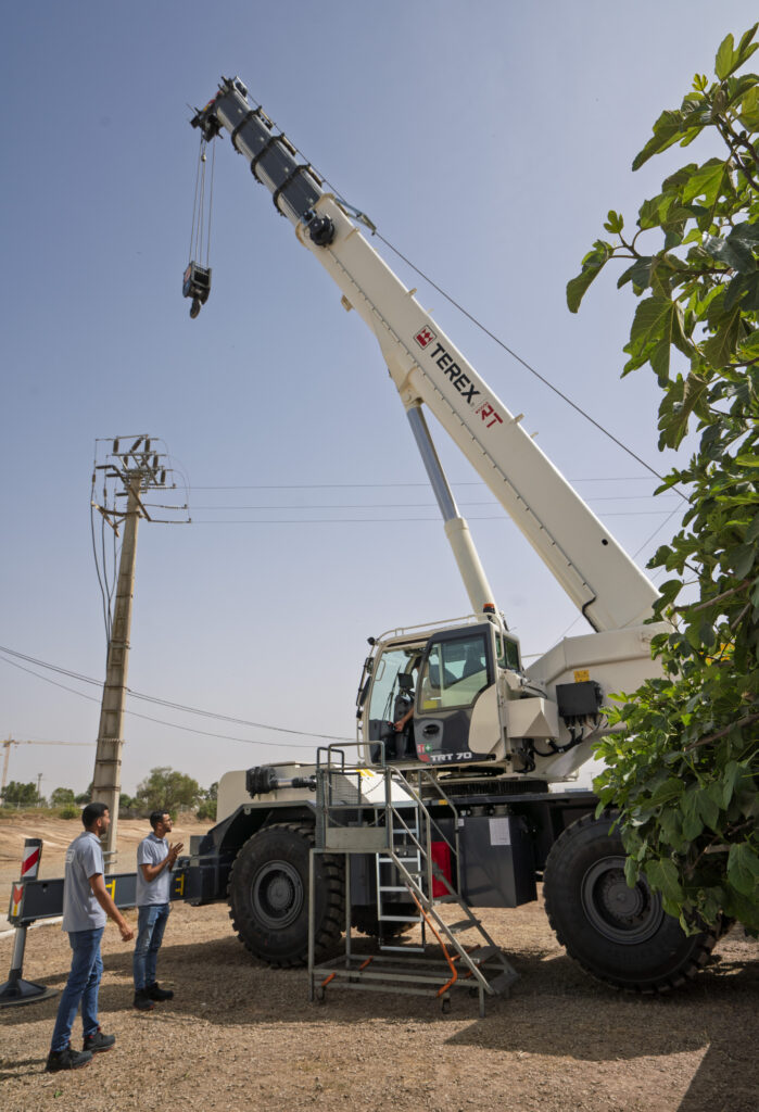 Customers and clients had the opportunity to see the TRT 70 up close, displayed at VEMAT headquarters in Casablanca, Morocco